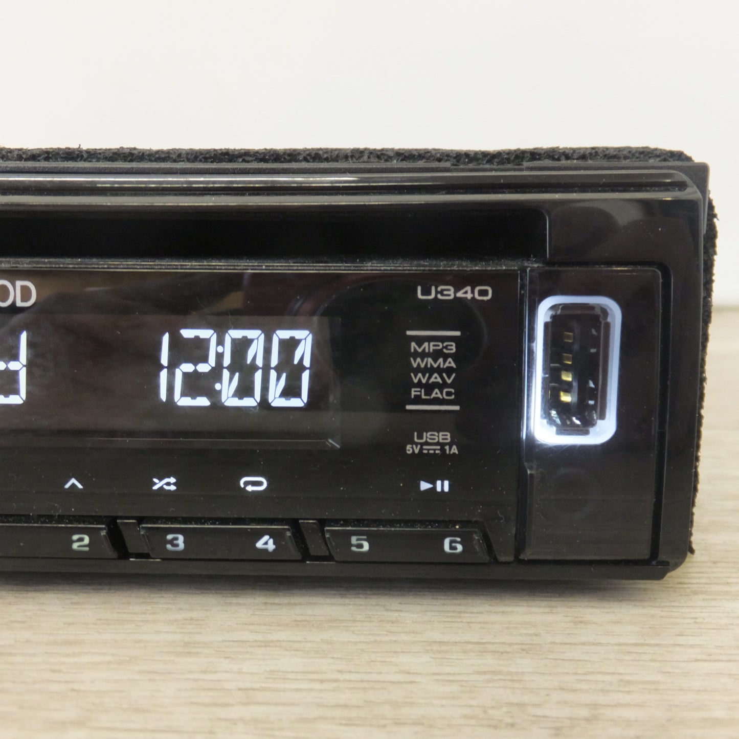 [送料無料] ★ケンウッド KENWOOD ディスプレイオーディオ CDレシーバー U340W(37)★