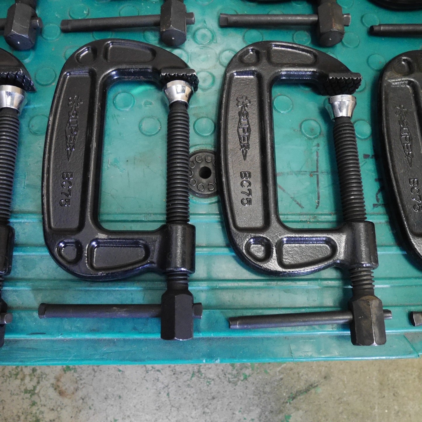 [送料無料] 12点まとめ売り☆SUPER TOOL スーパー ツール シャコ 万力 BC75 BC-75 クランプ 工具 道具☆