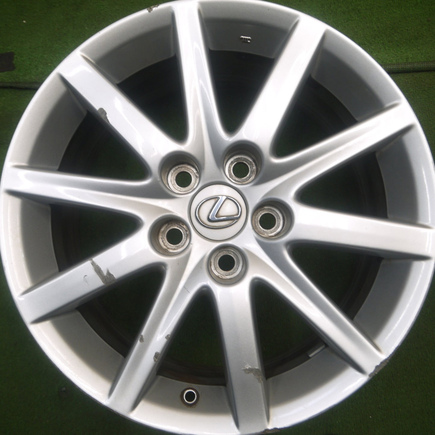 *送料無料* 4本価格★レクサス GS 純正 ホイール 17インチ 17×7.5JJ PCD114.3/5H★4032902Hホ