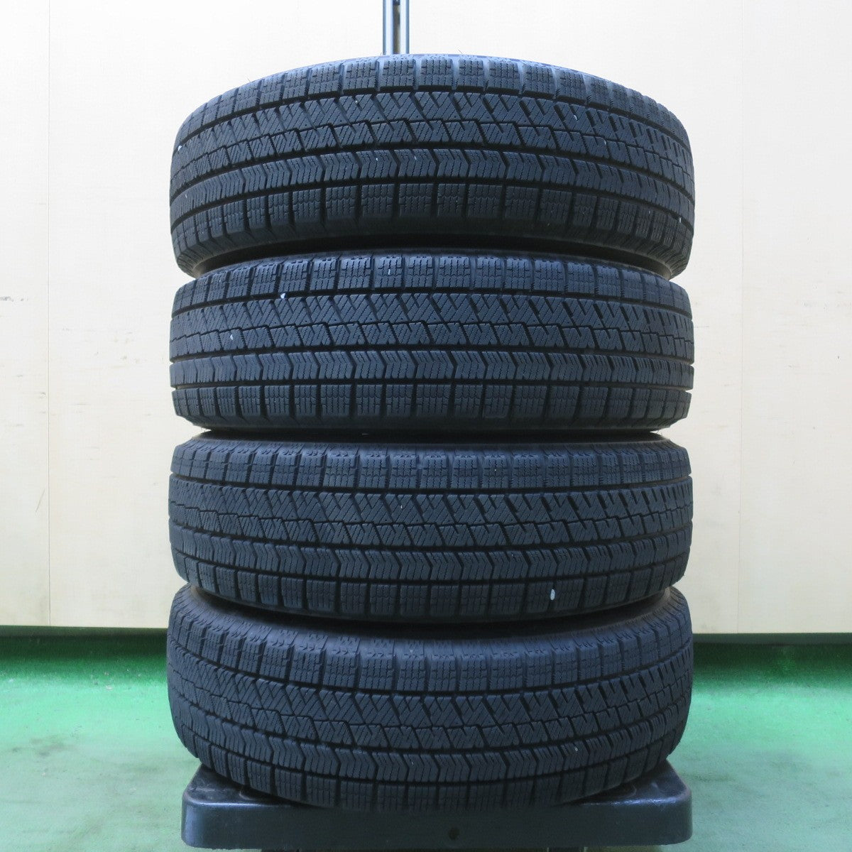キレイ！23年★スタッドレス 155/65R14 ブリヂストン ブリザック VRX2 PREO プレオ 14インチ PCD100/4H★6032506イス