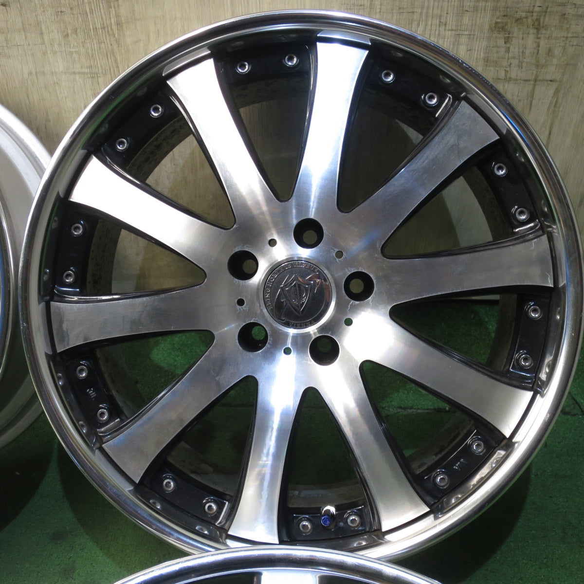 *送料無料* 4本価格★BMW レクサス等 VIENNA ヴィエナ ツウェール タナベ ホイール 20インチ 20×8.5J 20×9.5J PCD120/5H★4040902クホ