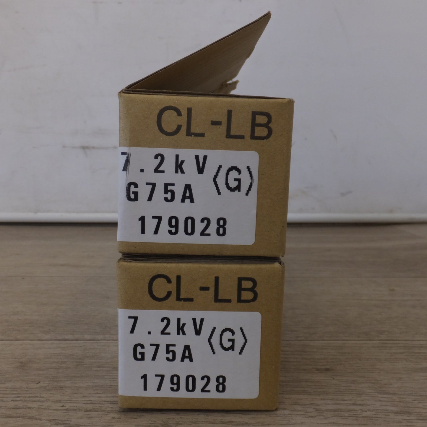 [送料無料] 未使用★三菱 MITSUBISHI 電力ヒューズ CL-LB 7.2kV G75A T50A C50A　2本 セット★