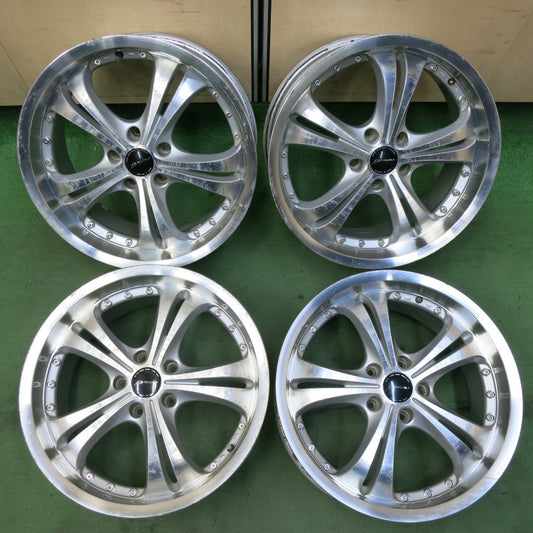 4本価格★Precious STICH プレシャス シュティッヒ 18インチ ホイール 18×8JJ PCD114.3/5H★5052102SYホ