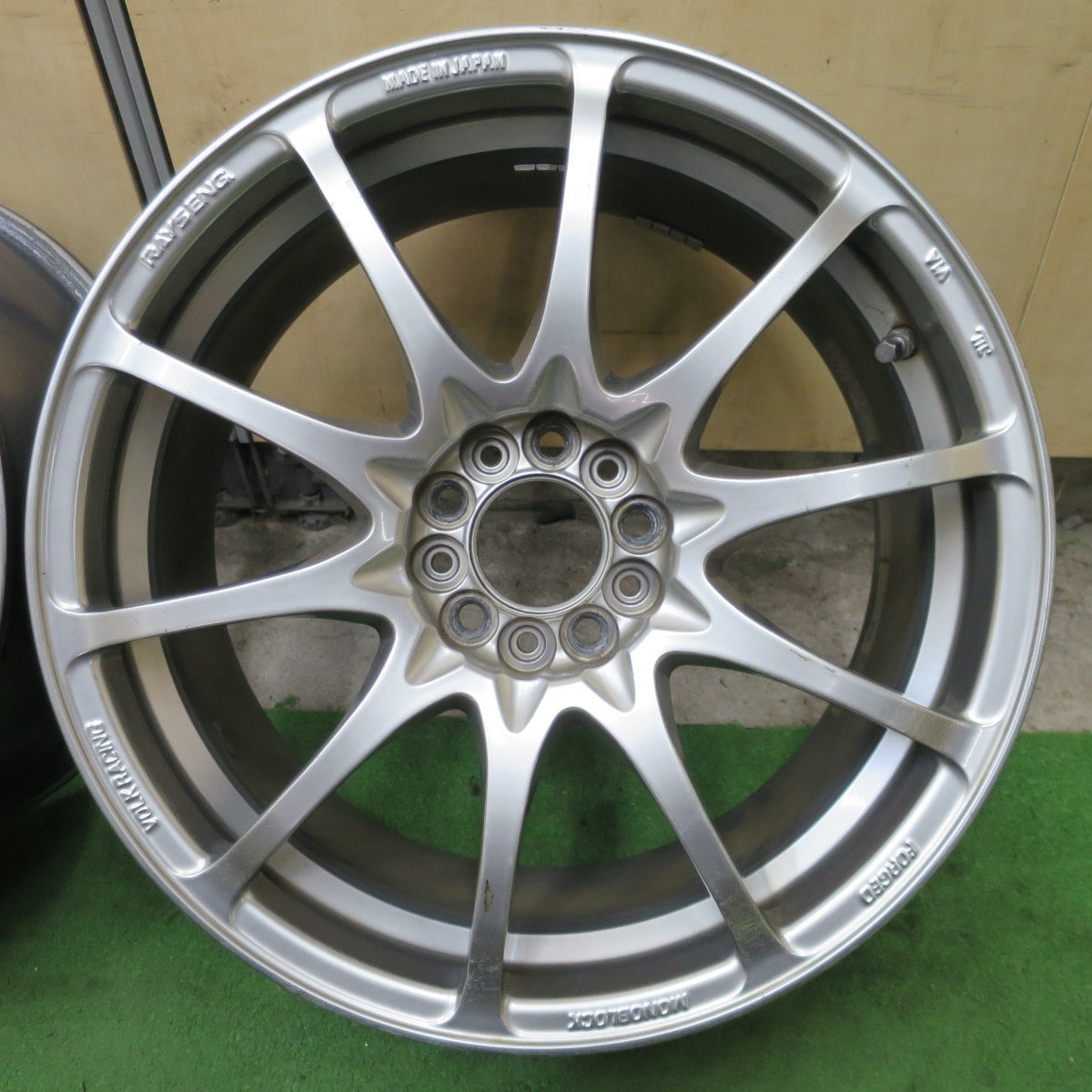 4本価格★RAYS VOLK RACING VR CE28NF MONOBLOCK 鍛造 17インチ ホイール レイズ ボルクレーシング モノブロック 17×7.5JJ PCD100/5H★6052203NGホ