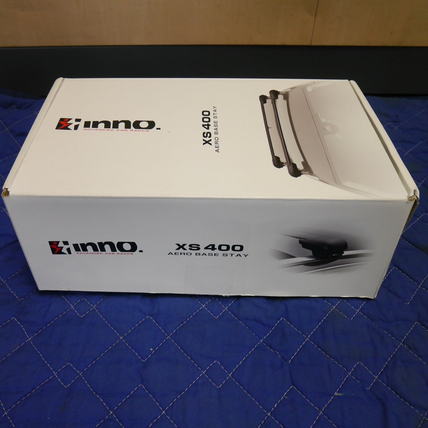 [送料無料] キレイ！鍵2本付き☆inno. Carmate キャリア セット XS400 エアロ ベース バー ステー フラッシュ レール 用 フラッシュタイプ イノー カーメイト☆