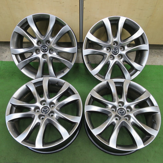 4本価格★マツダ アテンザ 純正 ホイール 19インチ 19×7.5J PCD114.3/5H★6041401NGホ