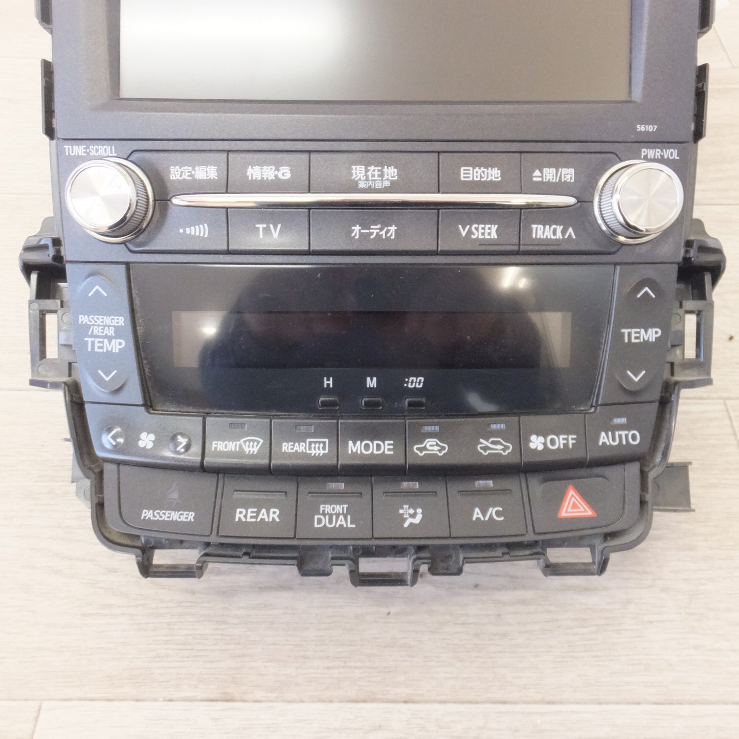 [送料無料] ★パナソニック製 トヨタ 純正 HDDナビ カーオーディオ 86100-58102　アルファード ヴェルファイア 20系[17]★