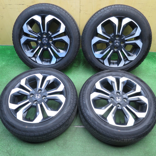 [送料無料] バリ溝！24年！キレイ！9.5分★ホンダ フィット クロスター 純正 185/60R16 ダンロップ エナセーブ EC204 16インチ PCD100/4H★5031012Hノ