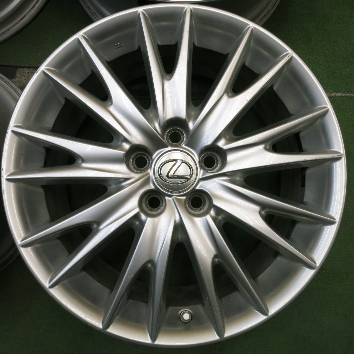 センサー付★レクサス GS バージョンL 純正 ホイール 18インチ 18×8J PCD114.3/5H★5092509HAホ