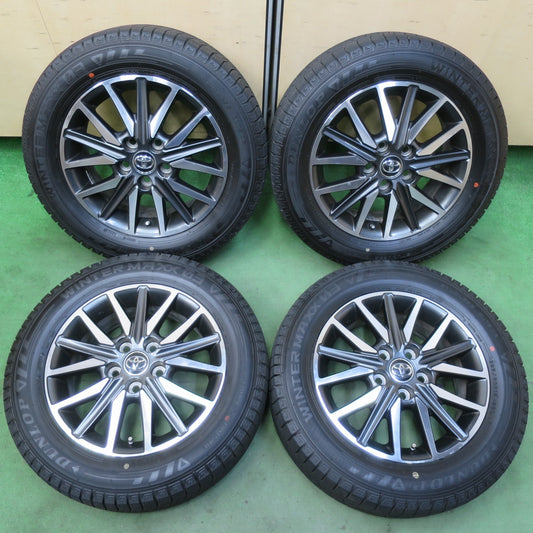 バリ溝！23年！9.5分★トヨタ 80系 ヴォクシー ノア 純正 205/60R16 スタッドレス ダンロップ ウインターマックス03 16インチ PCD114.3/5H★5092603イス
