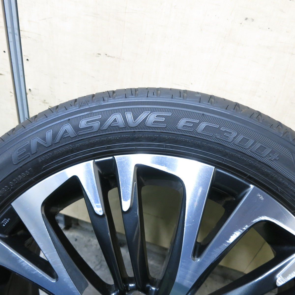 バリ溝！22年！9分！1本★トヨタ ヤリスクロス Zグレード 純正 215/50R18 ダンロップ エナセーブ EC300+ 18インチ PCD114.3/5H★5072601ナノ