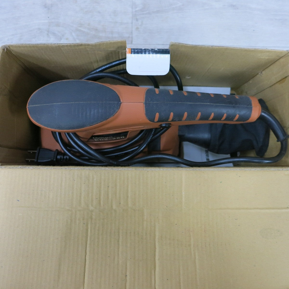 [送料無料] ◆GOOD GEAR 変速 サンダ 100V KDS-280 サンダー 研磨 箱付き 新興製作所 電動 工具◆