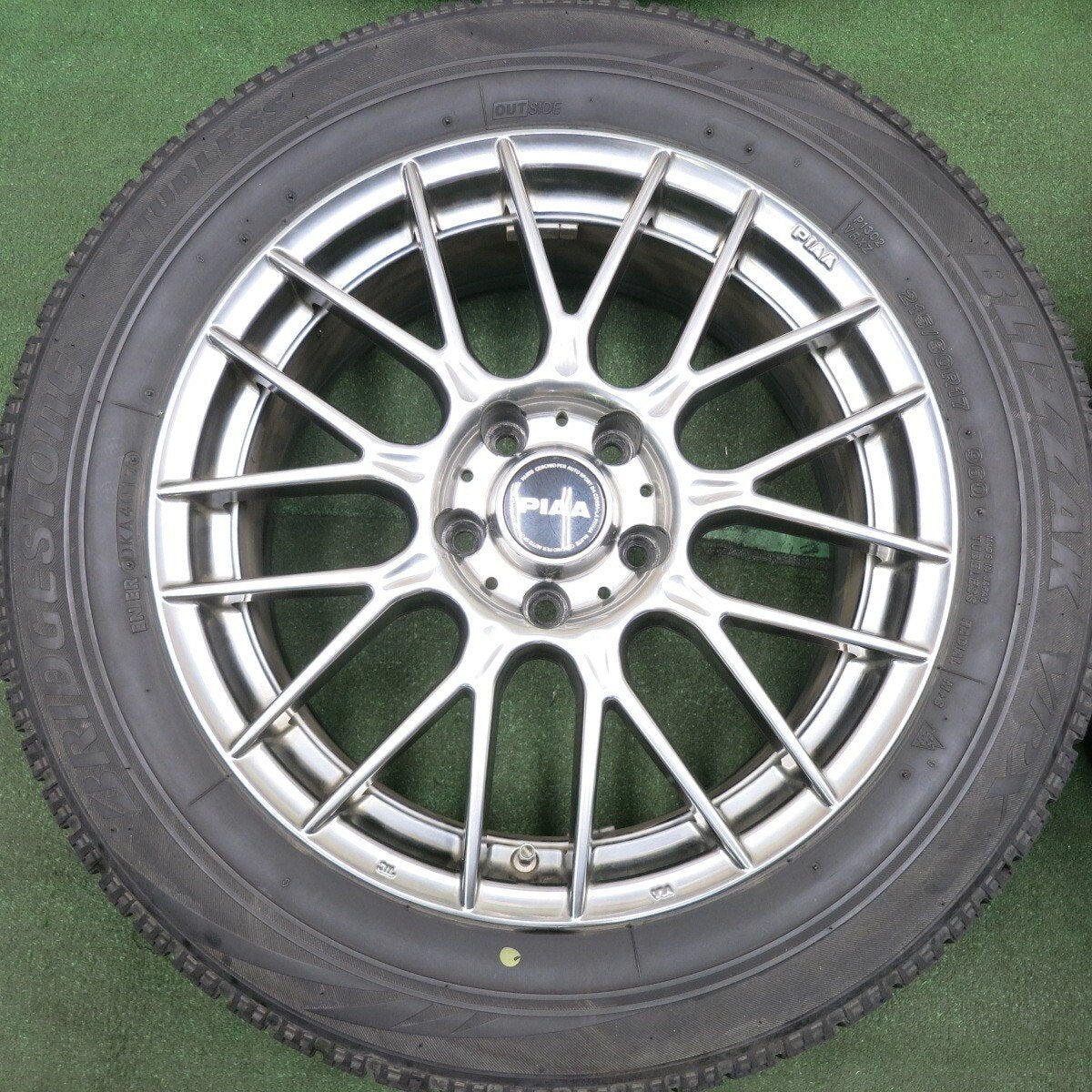 4本価格★PIAA SPORT SOFFY 215/60R17 スタッドレス ブリヂストン ブリザック VRX 17インチ ピア PCD114.3/5H★4051306HAス
