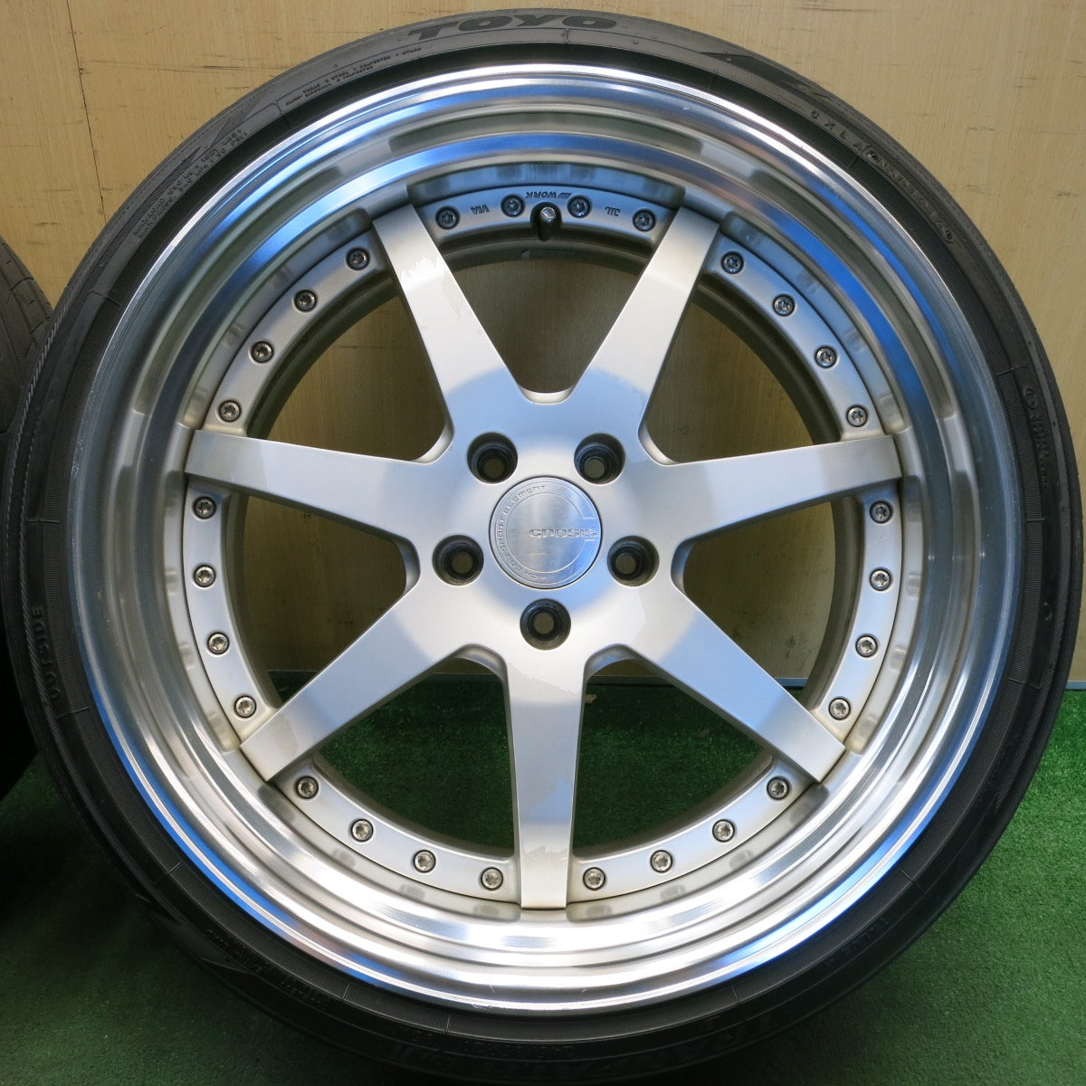 4本価格★WORK GNOSIS GS3-SR 245/35R20 トーヨー トランパス LuⅡ ワーク グノーシス 20インチ PCD114.3/5H★6053002HAノ