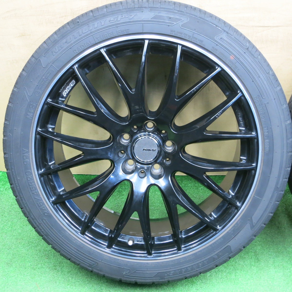 4本価格★RAYS HOMURA 2×9 245/45R20 ナンカン NK UTILITY SP-7 20インチ レイズ ホムラ 2X9 PCD114.3/5H★6021403NKノ