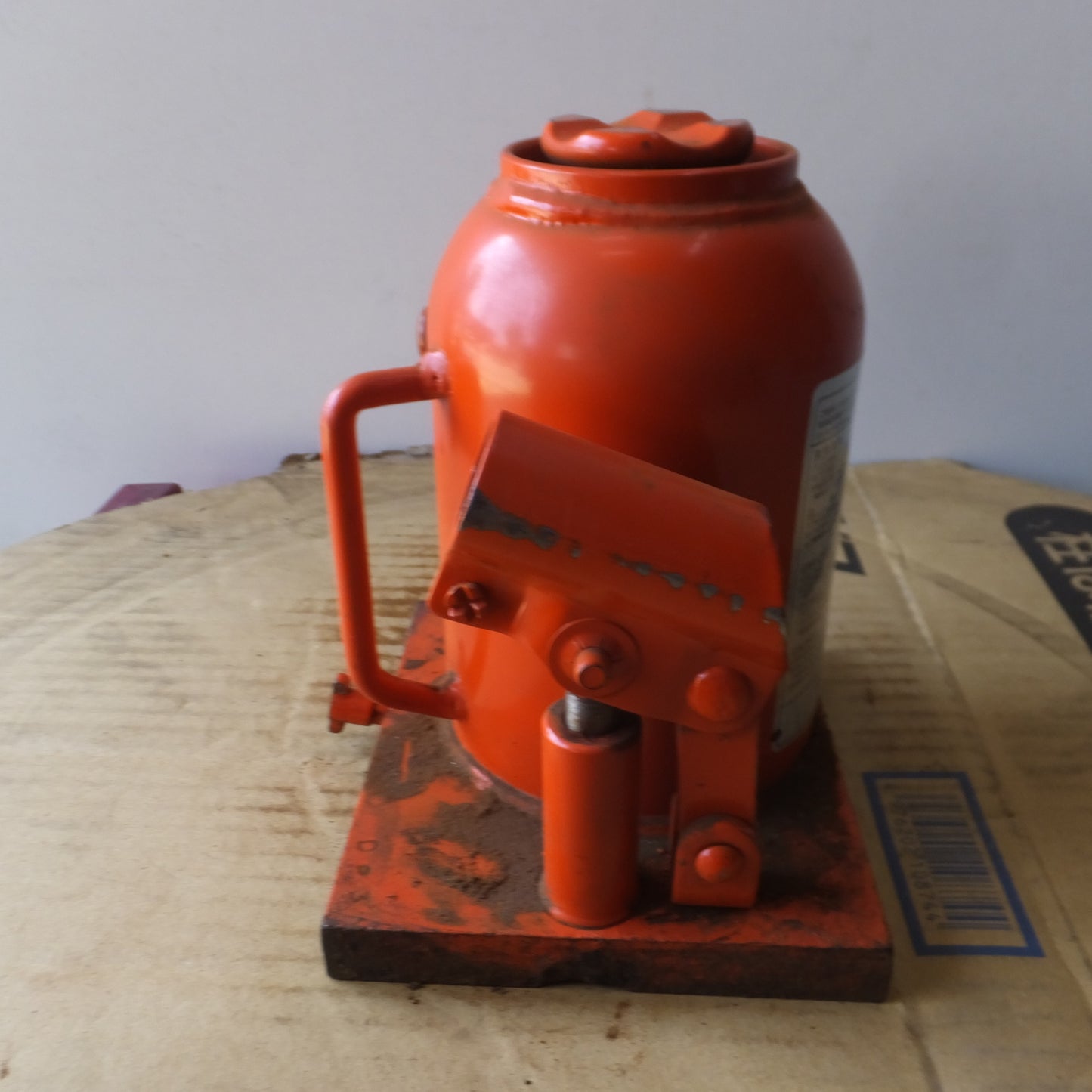 [送料無料] ◆マサダ 油圧ジャッキ HPD-10-2 工具 10TON 10ton 10トン 10000kg 油圧式 オイル だるま ダルマ 車載 自動車 点検 整備(1)◆