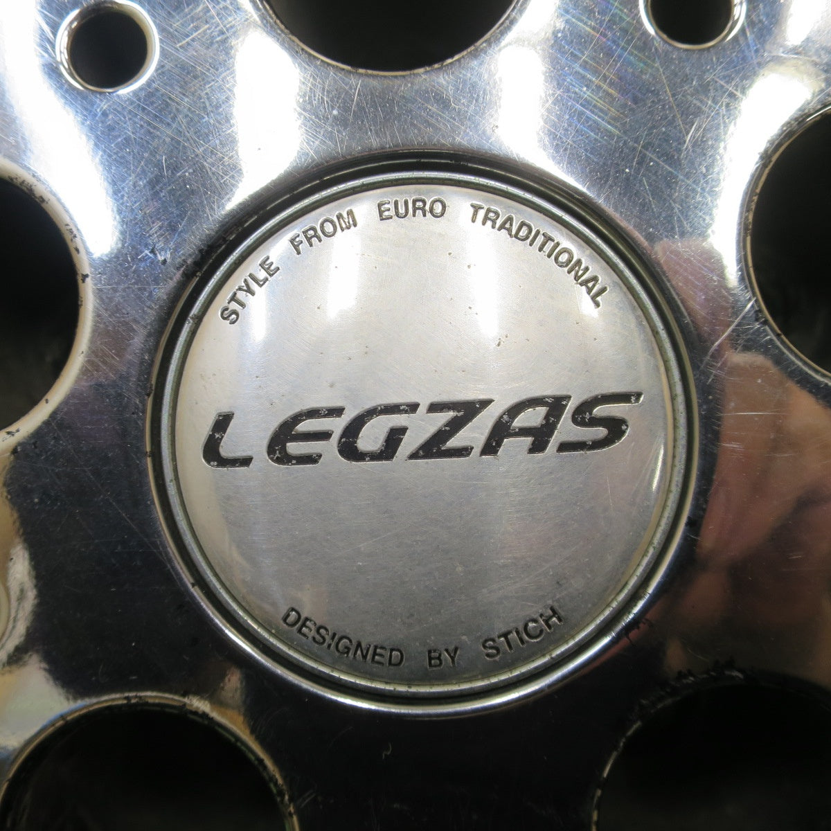 4本価格◎LEGZAS STICH シュティッヒ レグザス 19インチ ホイール 19×8JJ PCD114.3/5H◎6090401NGホ