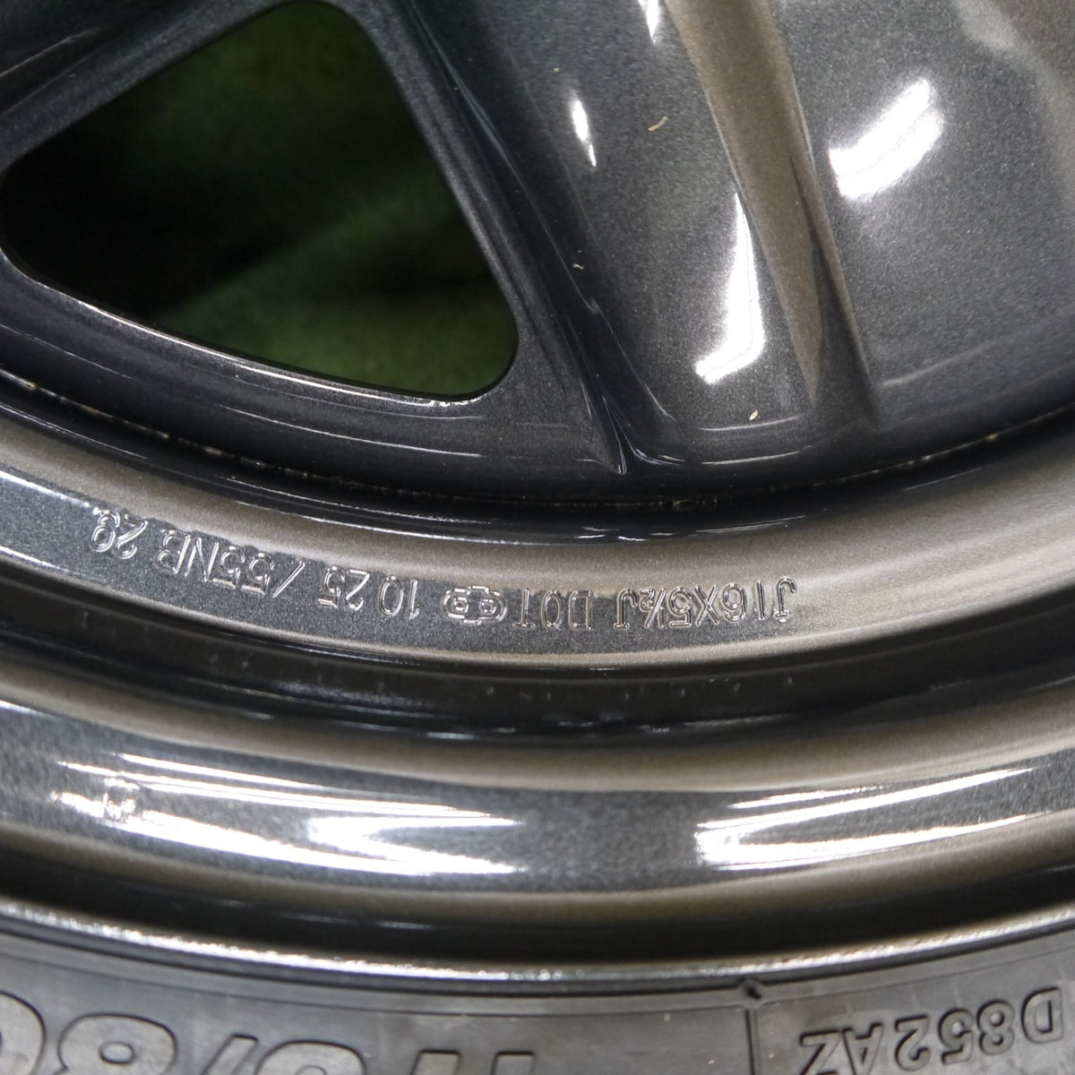 新車外し！25年！1本◎スズキ JB64 ジムニー 純正 スチール 175/80R16 ブリヂストン デューラー H/L 852 DUELER 16インチ PCD139.7/5H◎6091104Hノ
