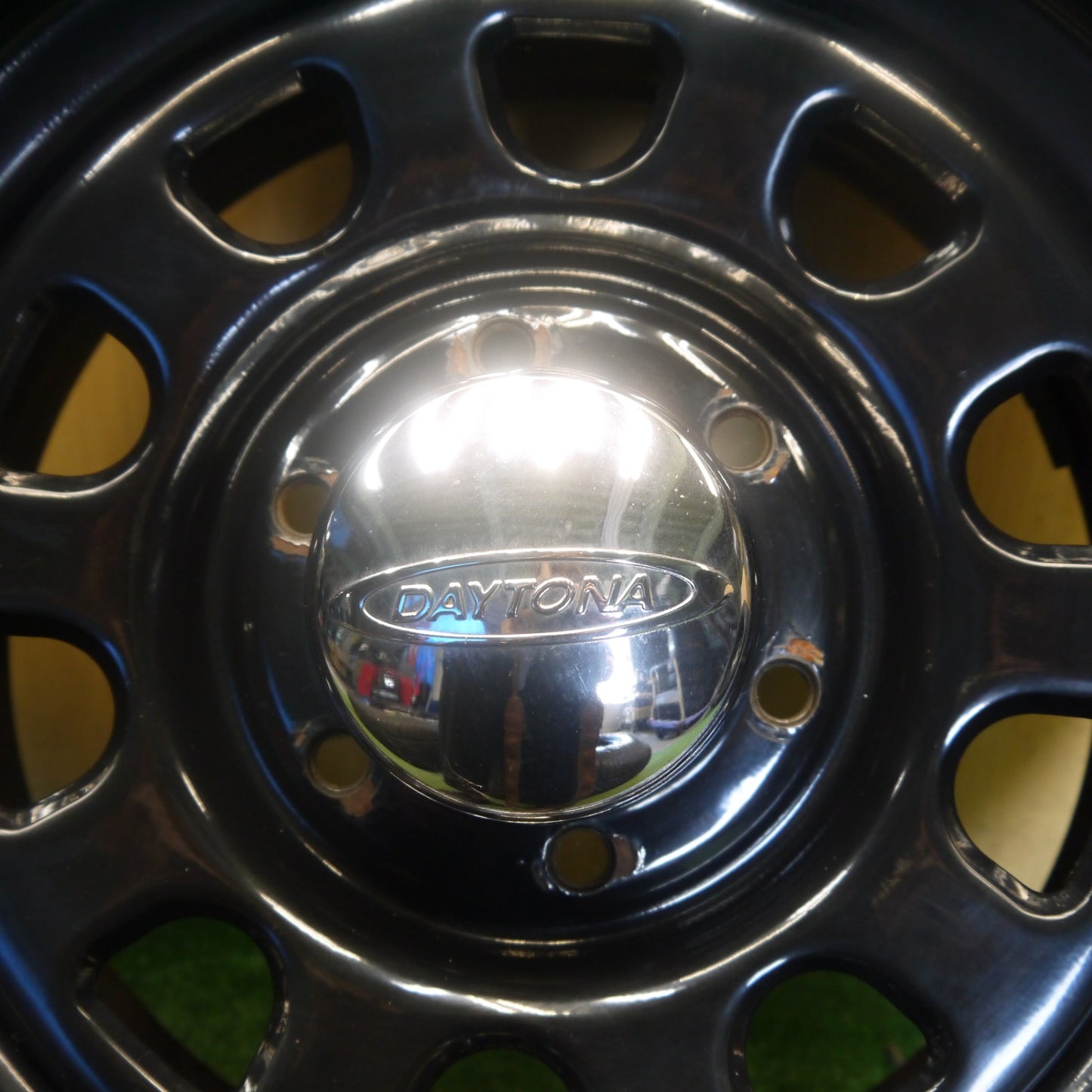 バリ溝！キレイ！9.5分◎215/65R16 109/107R グッドイヤー イーグル #1 ナスカー DAYTONA デイトナ スチール 16インチ PCD139.7/6H◎6061502Hノ