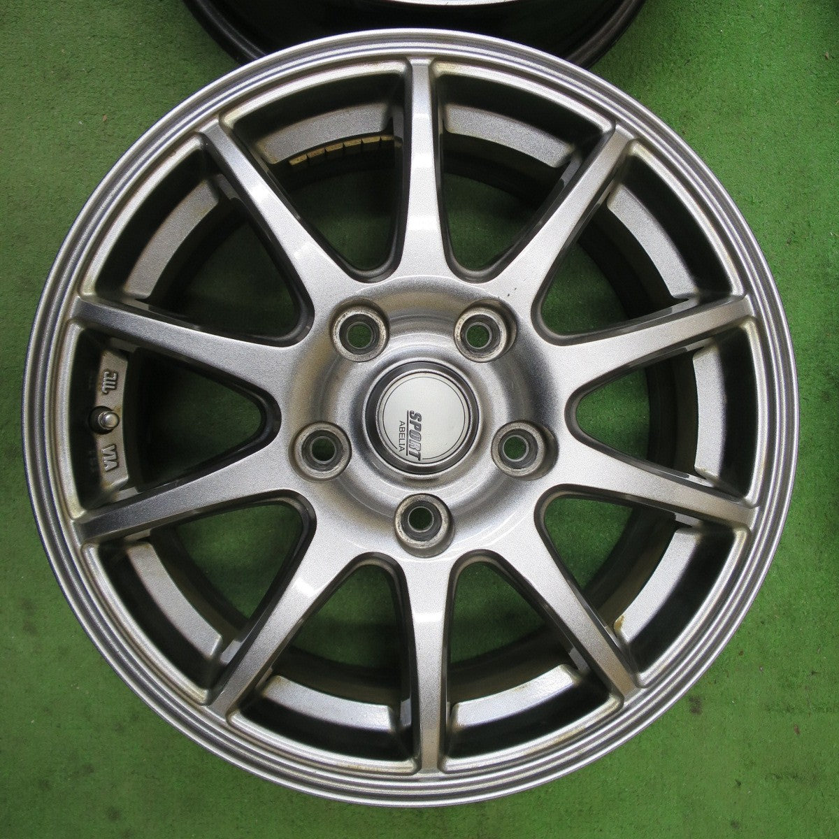 キレイ★SPORT ABELIA 15インチ ホイール スポルト アベリア 15×6J PCD114.3/5H★6040101NGホ