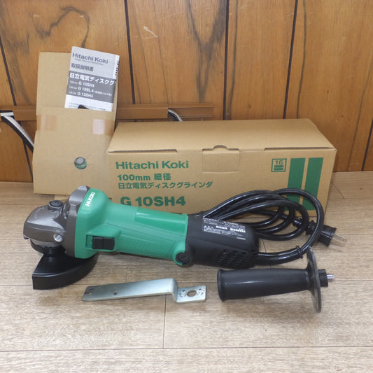 [送料無料] 未使用★ハイコーキ HiKOKI 100mm 電気ディスクグラインダ G10SH6　100V 50/60Hz 780W★