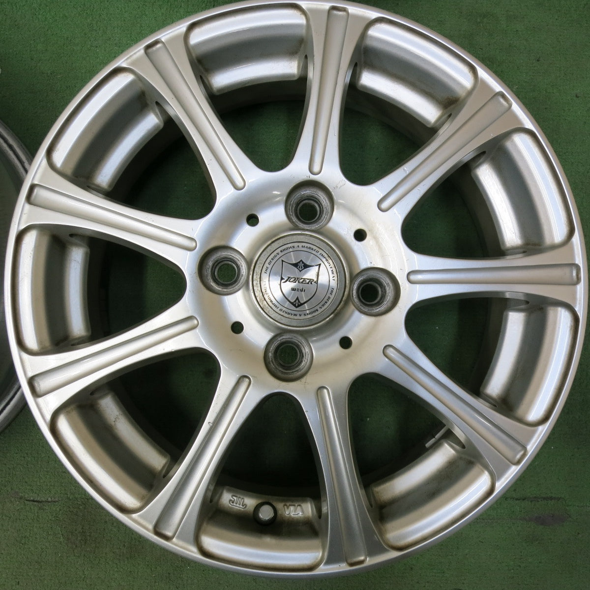 4本価格★JOKER weds 14インチ ホイール ジョーカー 14×4.5J PCD100/4H★5051308SYホ