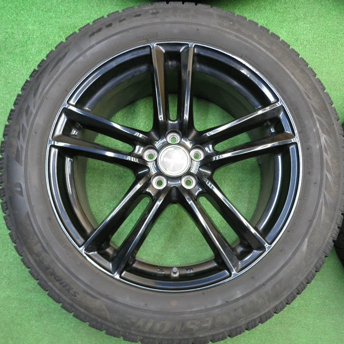 4本価格★XV フォレスター 等 225/55R18 スタッドレス ブリヂストン ブリザック VRX2 BALMINUM バルミナ 18インチ PCD100/5H★5112011HAス