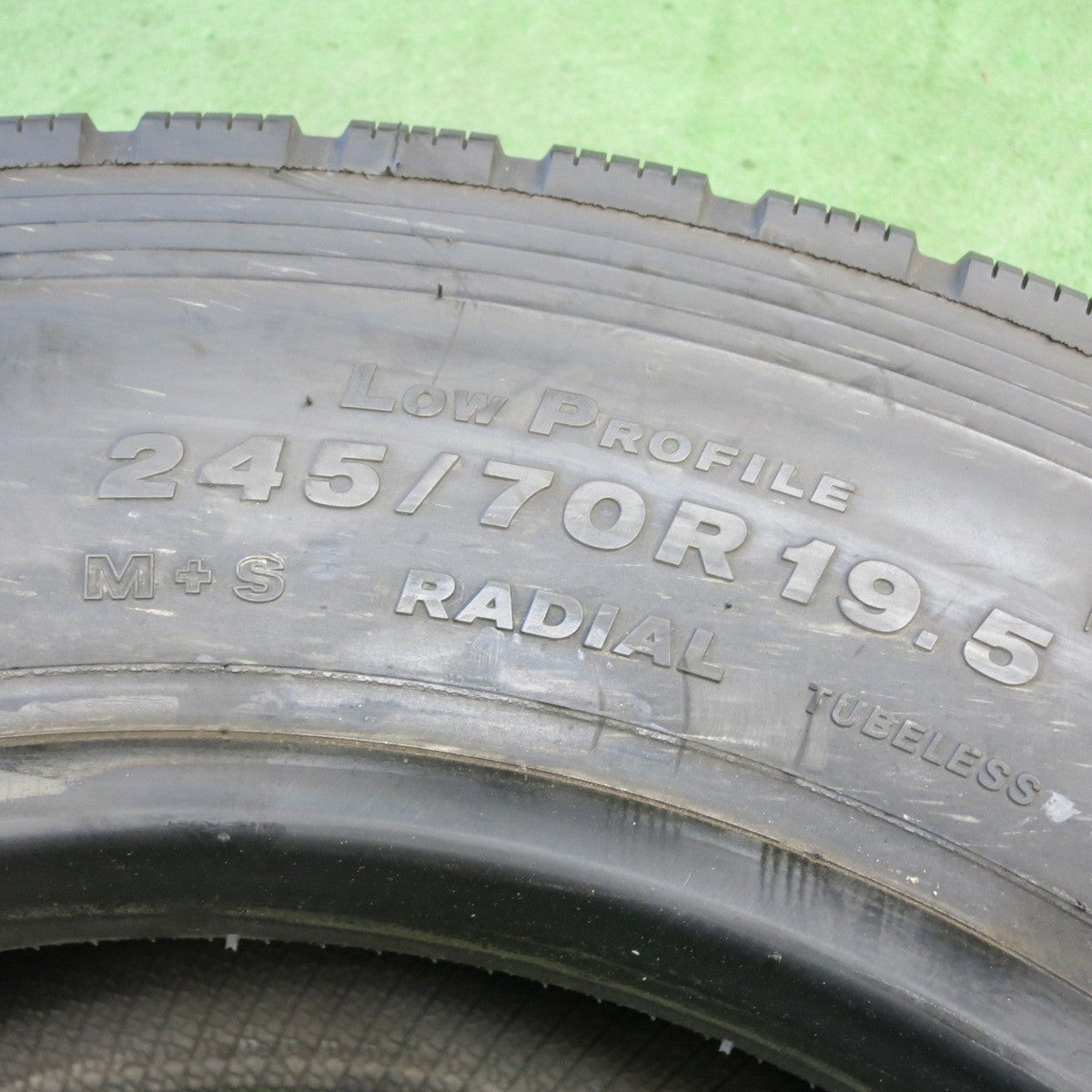 未使用！23年！1本★トラック タイヤ 245/70R19.5 136/134J ブリヂストン エコピア M801 Ⅱ ミックス オールシーズン 19.5インチ★6072903KKスタ