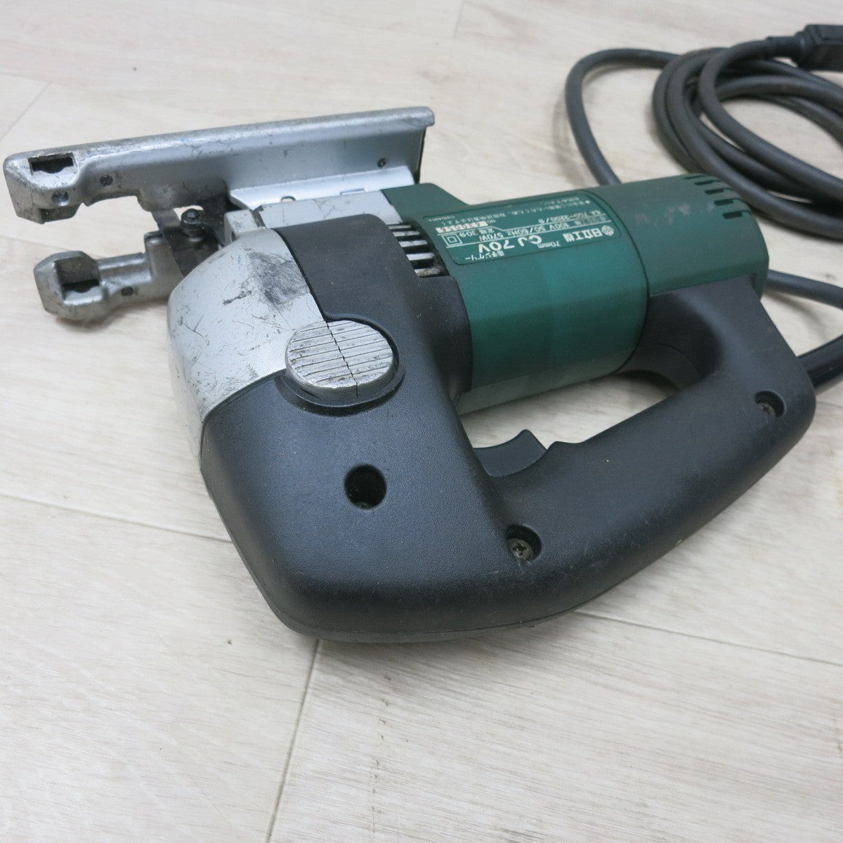 [送料無料] ◆日立工機 70mm 電子 ジグソー 100V CJ70V ケース付き のこぎり 切断機 木工 電動 工具◆