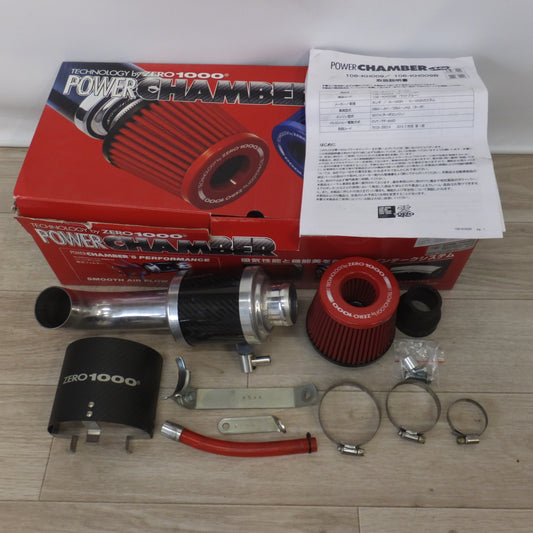 [送料無料] 美品★ZERO1000 パワーチャンバー POWER CHAMBER for K-Car 106-KH009 スーパーレッド　ホンダ N-WGN N-WGNカスタム★