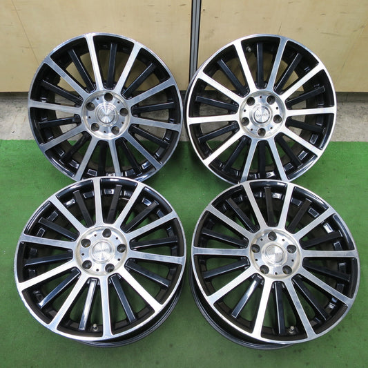 4本価格★VARIOUS VENTI 18インチ ホイール 18×7.5J ヴァリエス ヴェンティ PCD114.3/5H★6030601NGホ