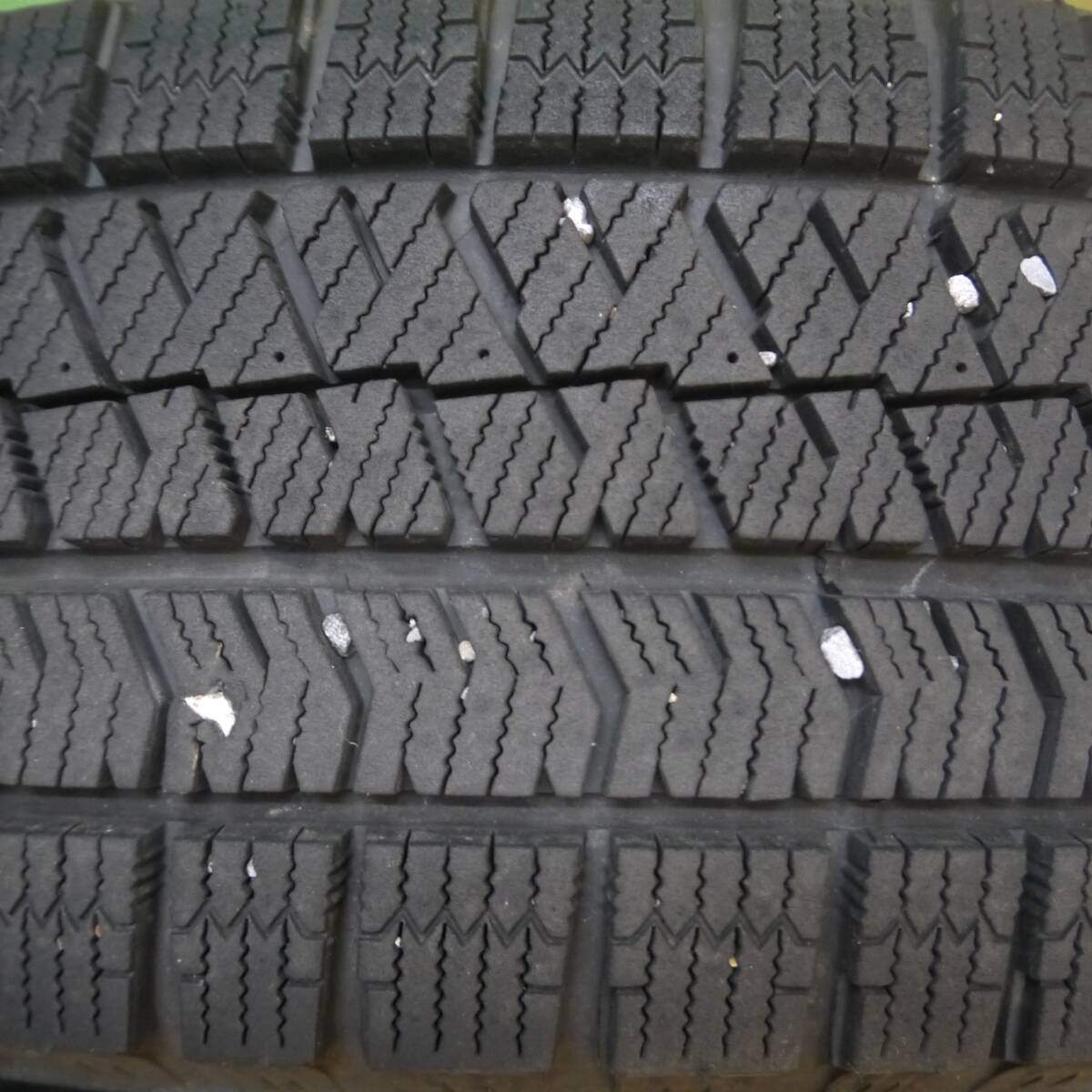 バリ溝！22年！キレイ！9分★スタッドレス 195/65R16 ブリヂストン ブリザック VRX2 ECO FORME エコフォルム 16インチ PCD100/4H★5030509Hス
