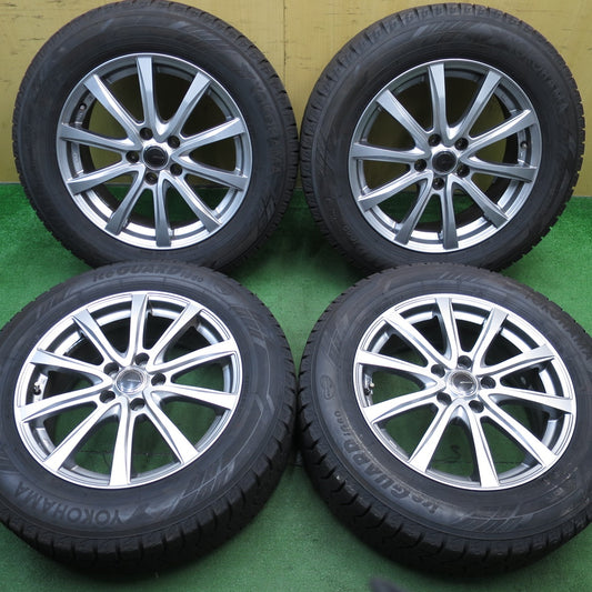 バリ溝！22年！キレイ！ほぼ10分★スタッドレス 225/60R17 ヨコハマ アイスガード iG60 MiLLOUS ミルアス 17インチ PCD114.3/5H★5051901NJス