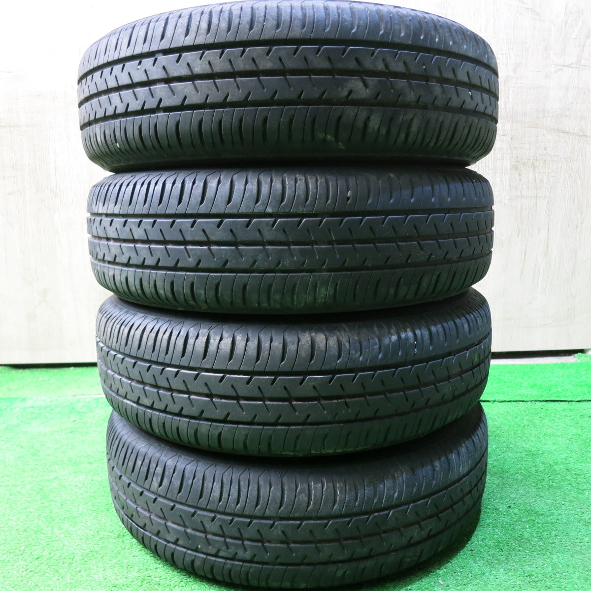 4本価格！23年★155/65R13 セイバーリング SL101 TOPY スチール 13インチ PCD100/4H★5062707HAノ