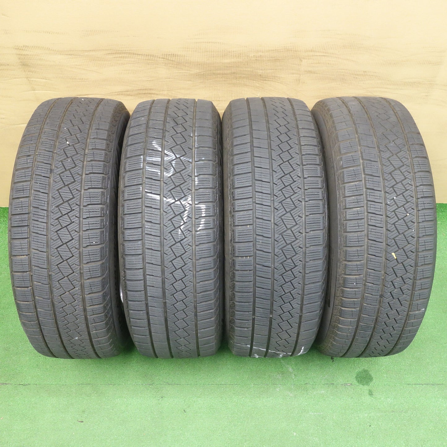 バリ溝！22年！9分◎BMW 等 MAK LUFT 205/60R16 スタッドレス ピレリ アイスゼロ アシンメトリコ マック ルフト 16インチ PCD112/5H◎6083001KTス
