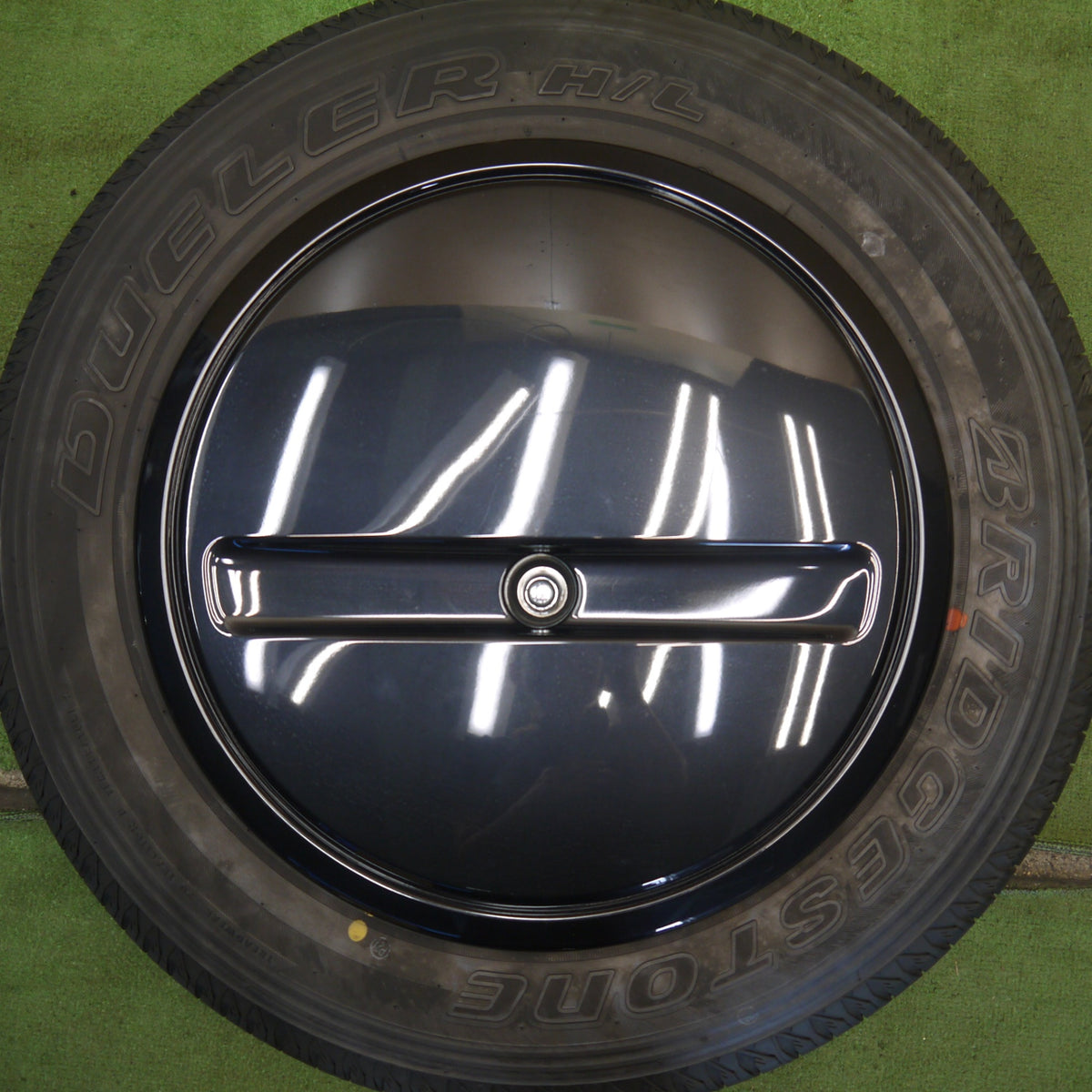 新車外し！25年！1本◎スズキ ジムニー ノマド 純正 スチール 195/80R15 ブリヂストン デューラー H/L 852 スペア 15インチ PCD139.7/5H◎6082602Hノ