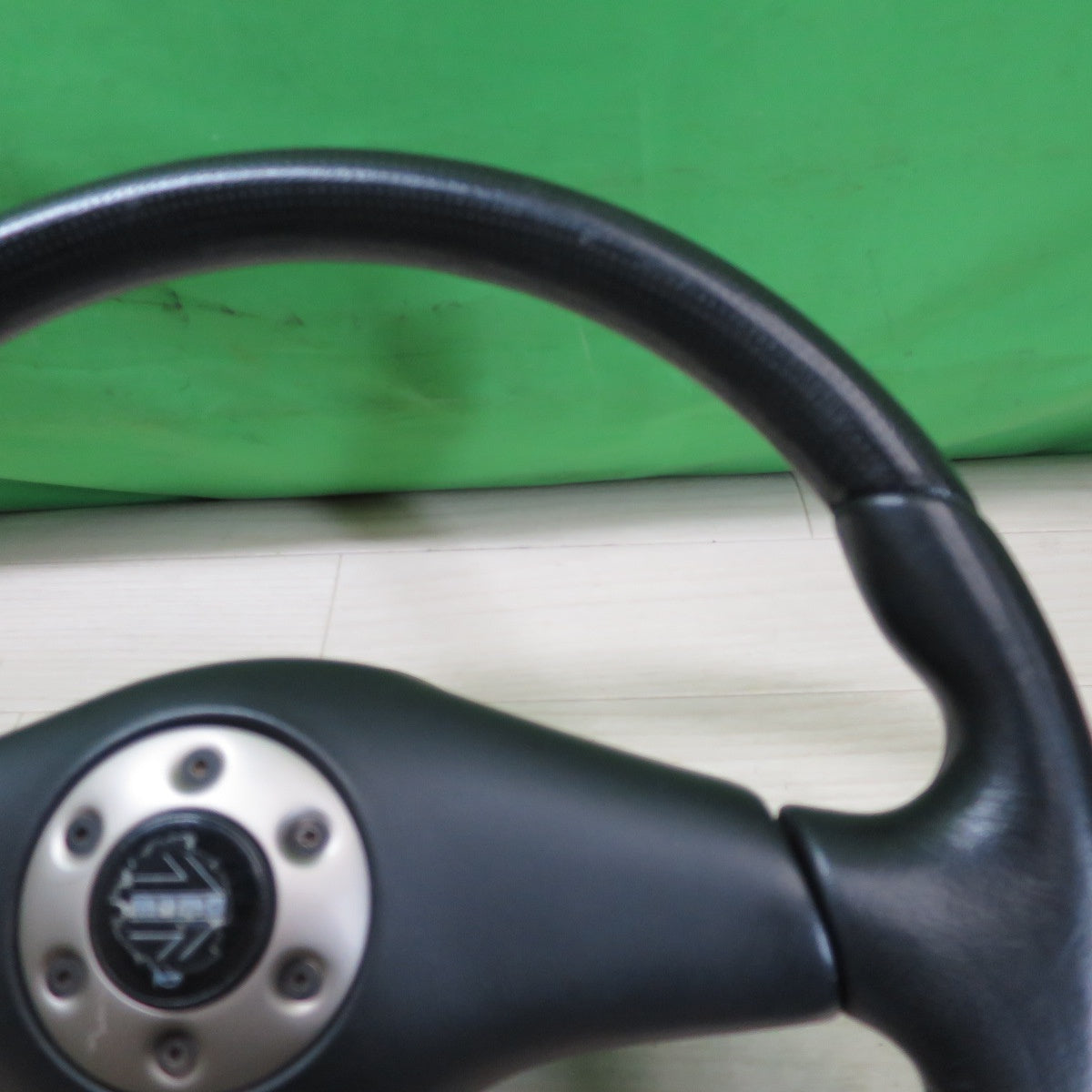 [送料無料] ☆三菱 4/5/6 共用 ランエボ RS 純正 MOMO ステアリング ハンドル モモ ランサーエボリューション 現状品☆