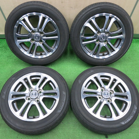 [送料無料] キレイ！21年★ホンダ JF1 JF2 N-BOX 純正 155/65R14 ヨコハマ ブルーアース 14インチ Nボックス PCD100/4H★4120905TNノ