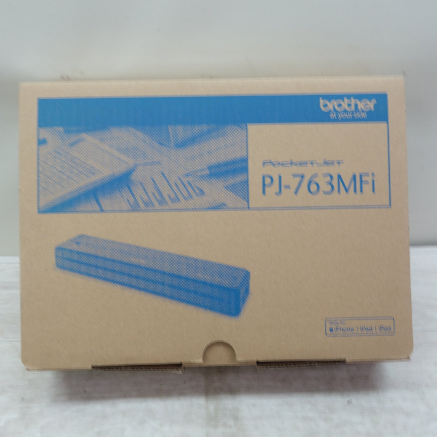 [送料無料] 未使用!3点まとめ売り☆ブラザー 超小型 モバイル A4 プリンタ PocketJet PJ-763MFi / カーアダプター PA-CD-600CG / 感熱紙  PA-C-411 brother☆