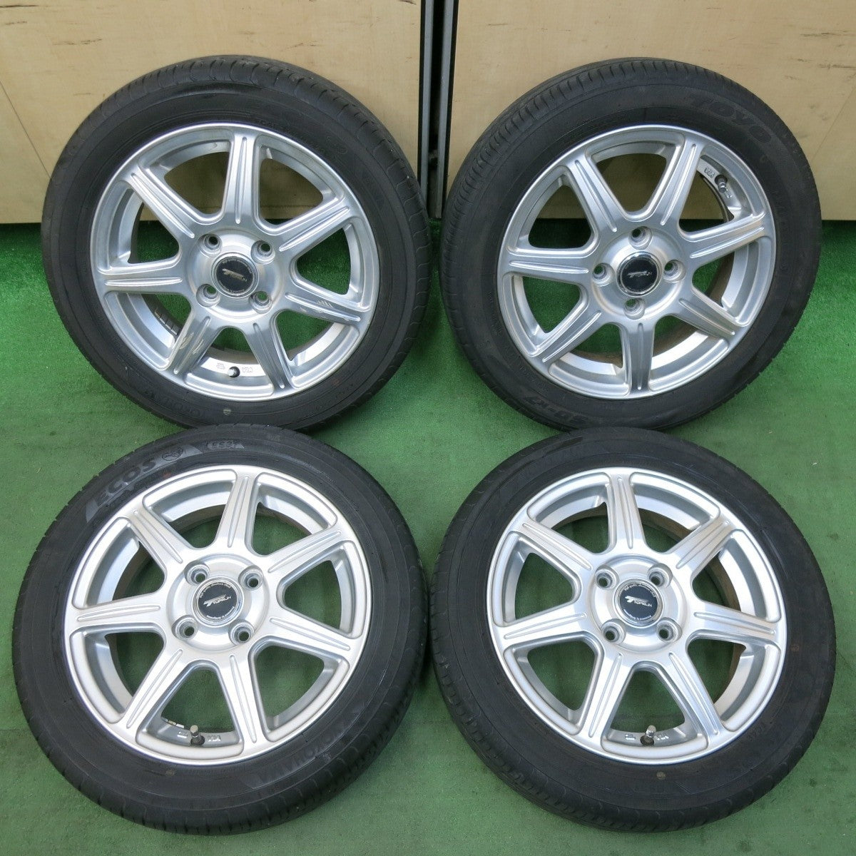 4本価格！23年★165/55R14 ヨコハマ エコス ES31 トーヨー SD-K7 TOPRUN トップラン 14インチ PCD100/4H★5022812SYノ