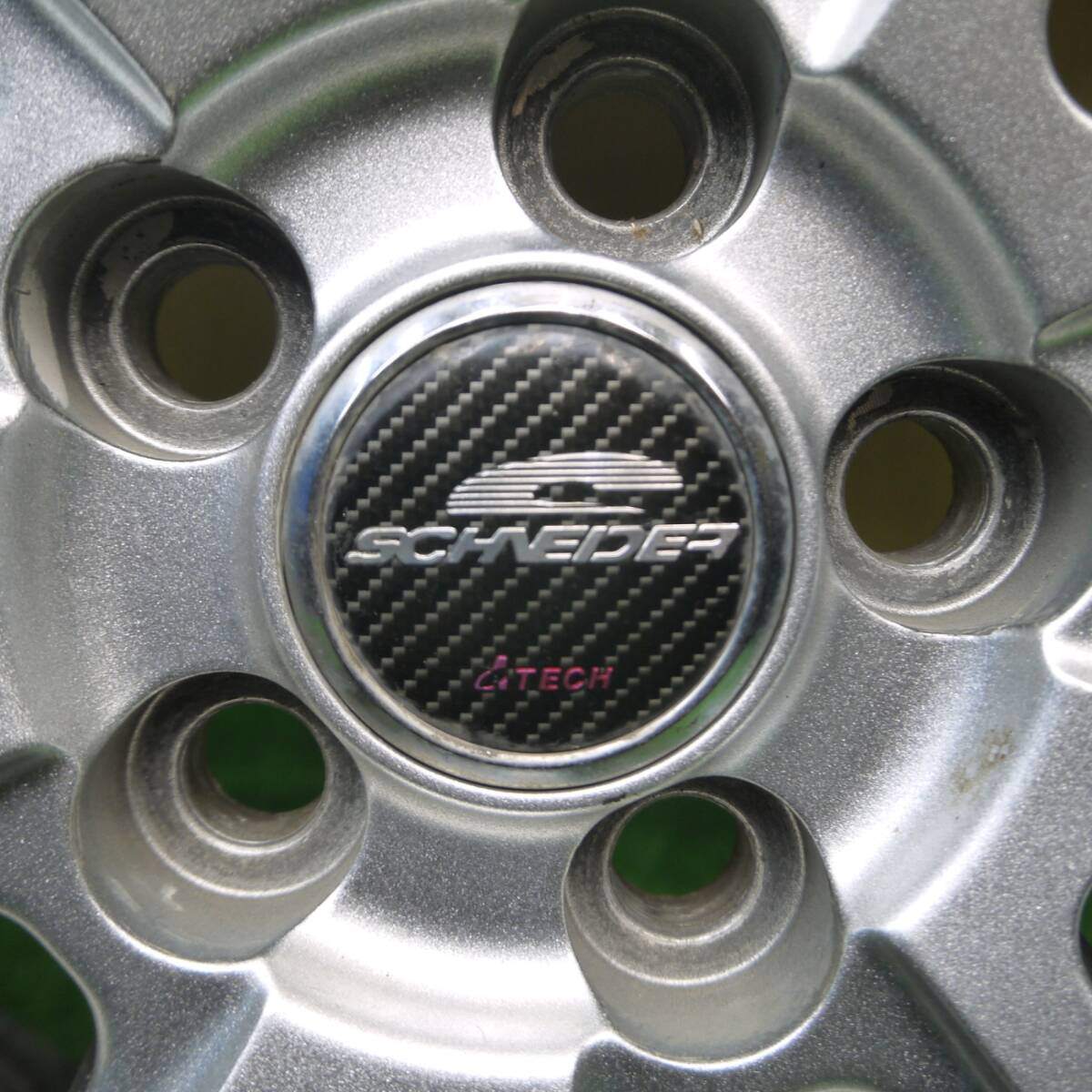 キレイ★プリウス 等 195/65R15 スタッドレス ハンコック ウインター アイセプト IZ2A SCHNEIDER シュナイダー 15インチ PCD100/5H★5010809Hス