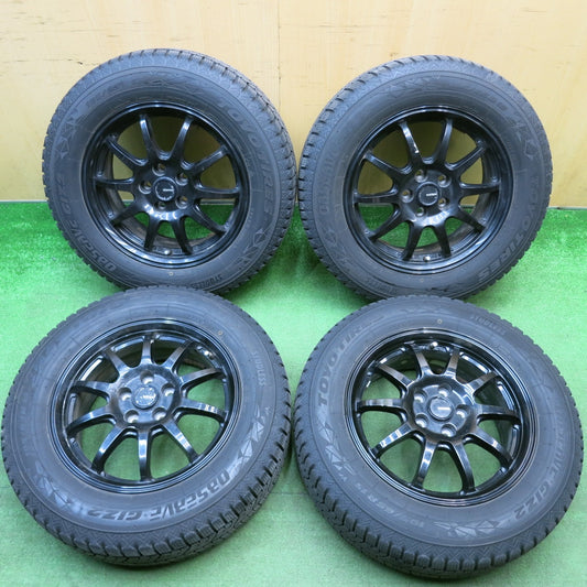 バリ溝！22年！9分★プリウス 等 195/65R15 スタッドレス トーヨー オブザーブ GIZ2 G-SPEED Gスピード 15インチ PCD100/5H★6030506HAス