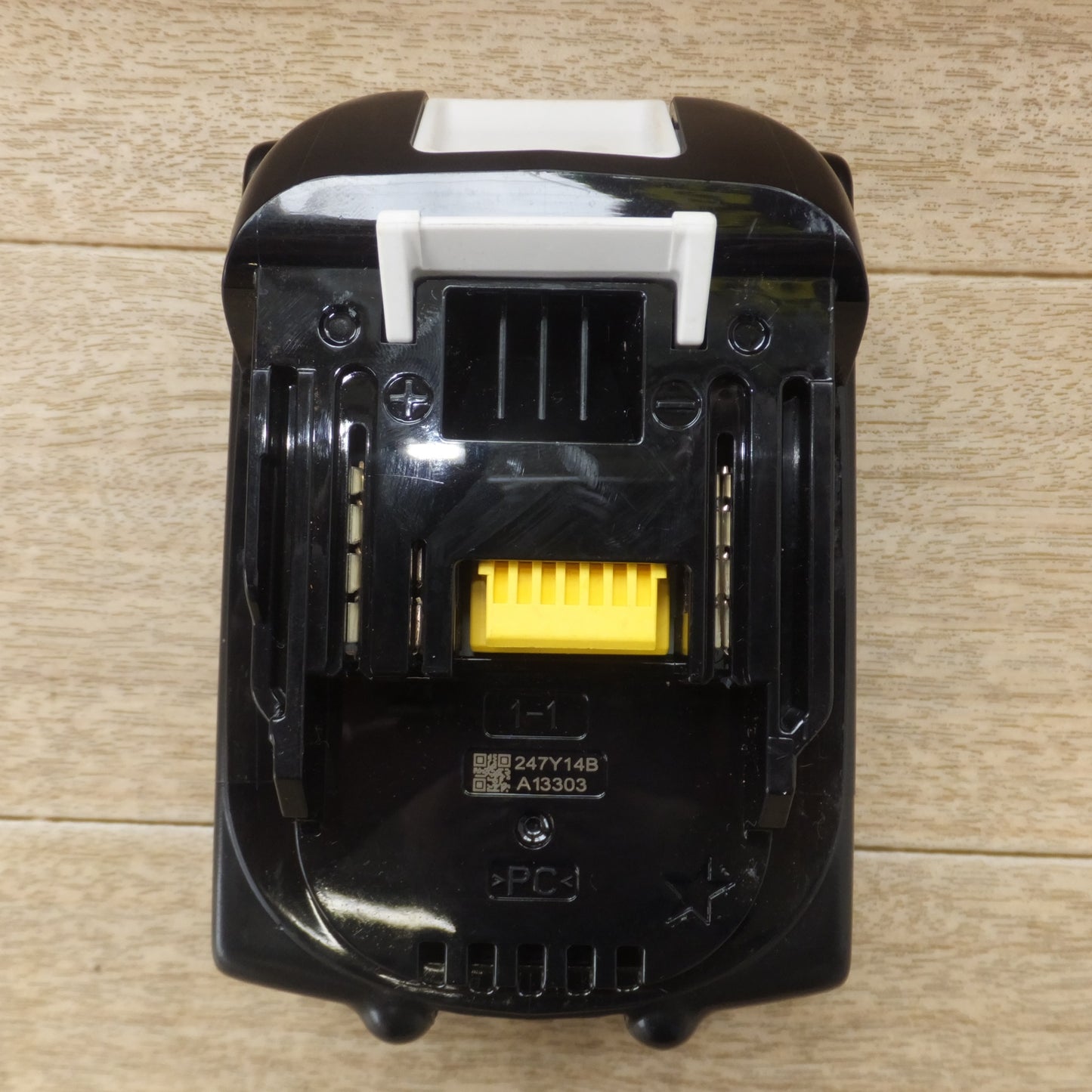 [送料無料] 美品★マキタ makita バッテリ BL1860B　DC18V 6.0Ah 108Wh Li-ion20　雪マーク(2)★