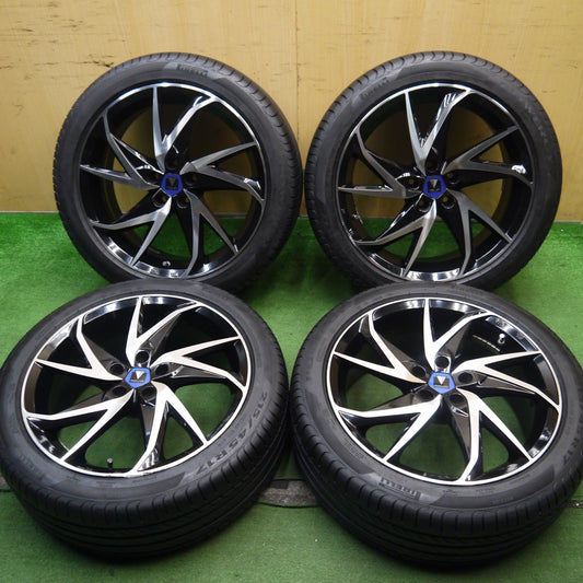 バリ溝！24年！ほぼ10分★トヨタ プリウス 純正 MODELLISTA ウイングダンサー8 215/45R17 ピレリ POWERGY モデリスタ Wingdancer8 PCD100/5H★5062309Hノ