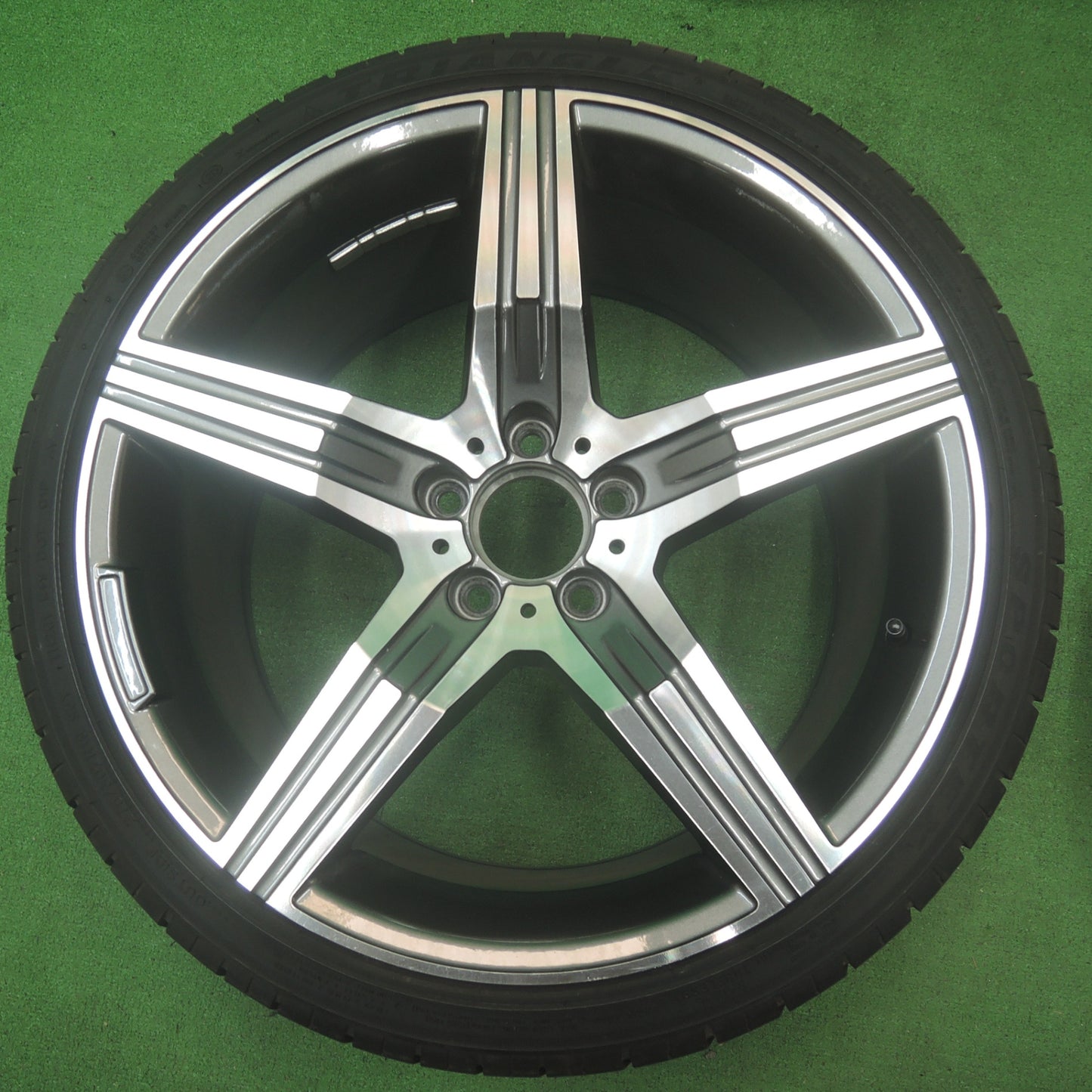 *送料無料* キレイ！20年★ベンツ 純正 タイプ  245/35R19 275/30R19 EMN GERMANY トライアングル SPORTEX TSH11 19インチ PCD112/5H★4060102ナノ