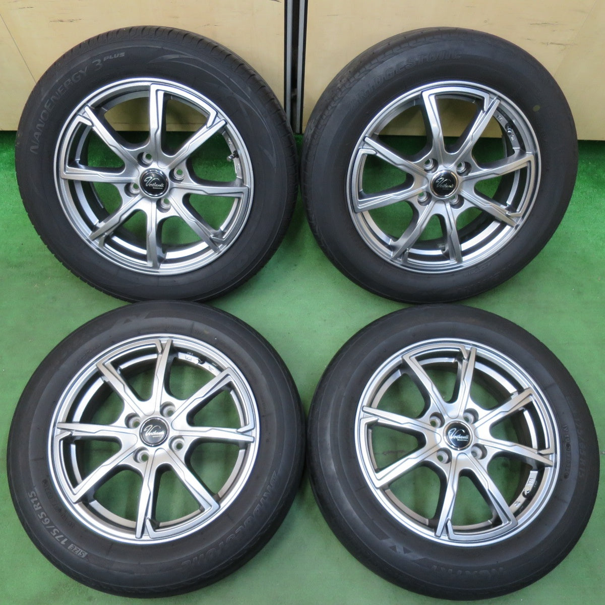 [送料無料] キレイ！22年★175/65R15 トーヨー ナノエナジー3 プラス ブリヂストン ネクストリー エコピア Verthandi ヴェルサンディ ヴェルザンディ 15インチ PCD100/4H★5021703イノ