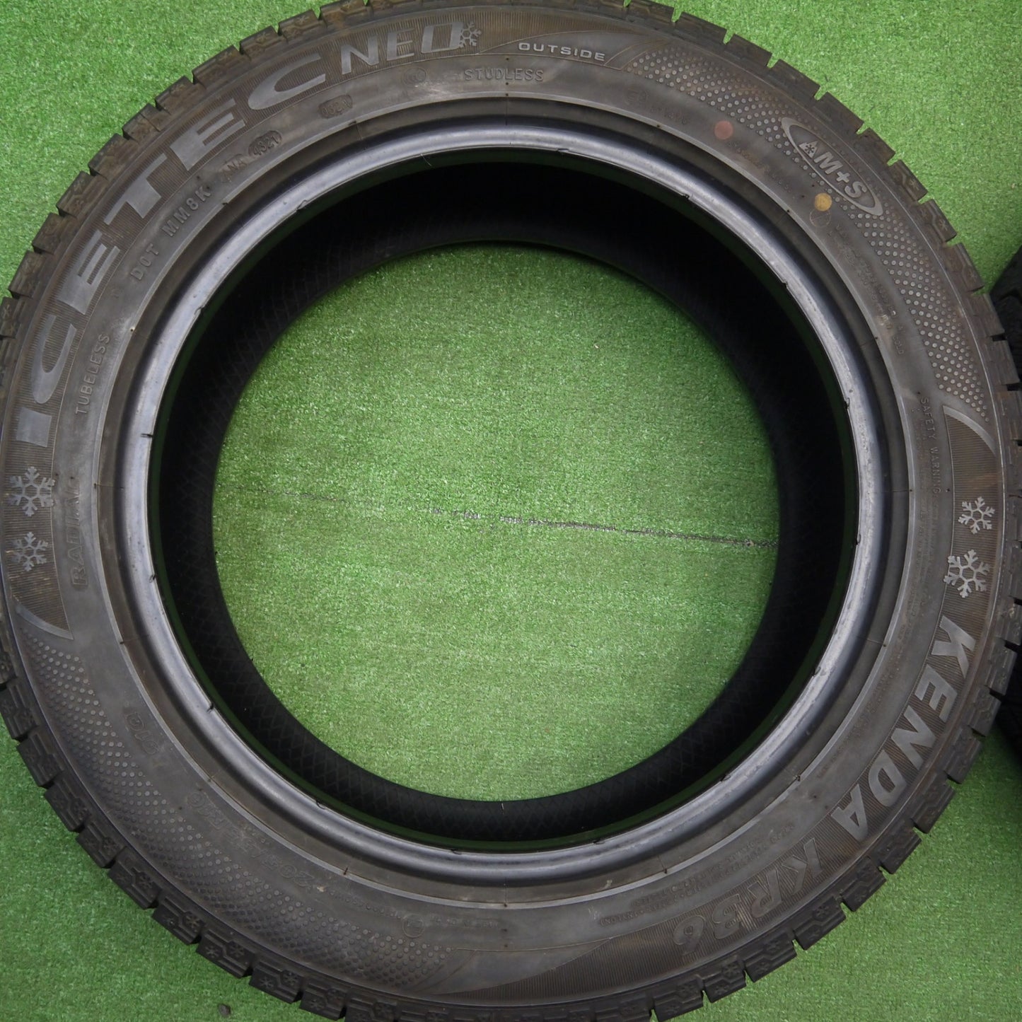 バリ溝！21年！9.5分★スタッドレス 205/55R16 ケンダ KR36 アイステック ネオ タイヤ 16インチ ヴォクシー ノア ステップワゴン セレナ 等★5120204Hスタ