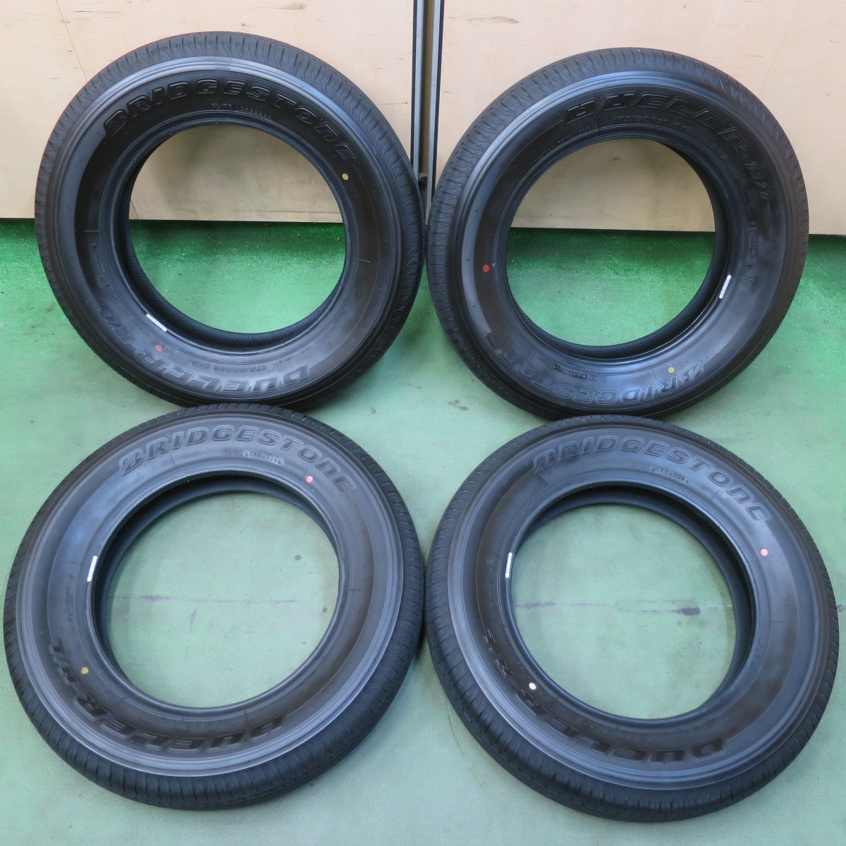 新車外し！26年◎ジムニー 等 175/80R16 ブリヂストン デューラー H/L 852 DUELER タイヤ 16インチ◎6081005イノタ