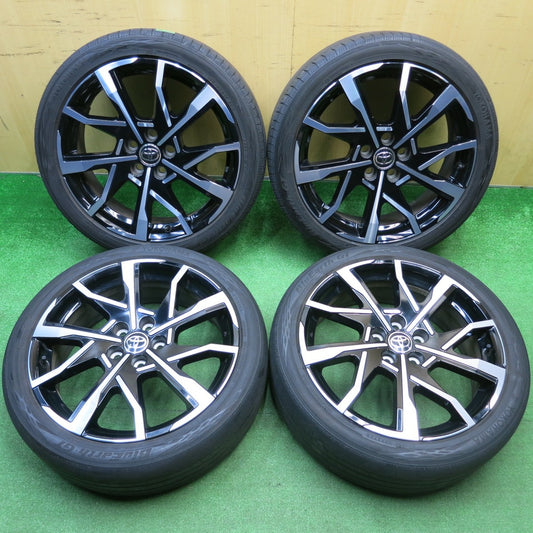 キレイ！23年★トヨタ 60系 プリウス PHV 純正 195/50R19 ヨコハマ BluEarth-GT AE51J ブルーアース 19インチ PCD114.3/5H★6010311HAノ