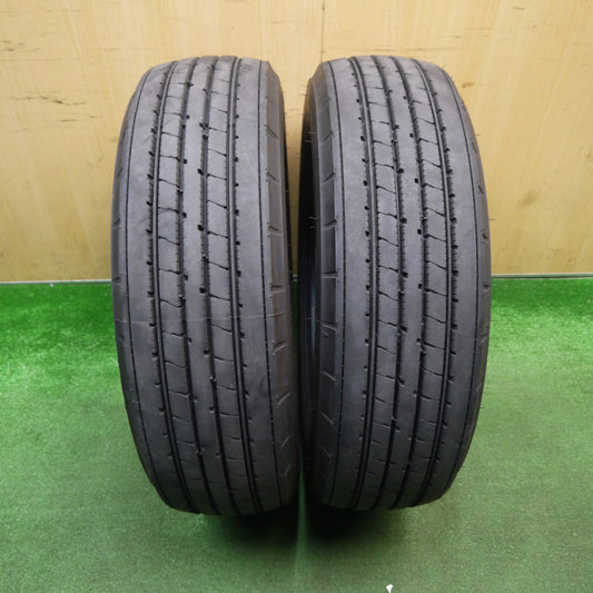 バリ溝！25年！9分！2本★トラック タイヤ 215/70R17.5 123/121J ブリヂストン R173 17.5インチ★5121213Hノタ